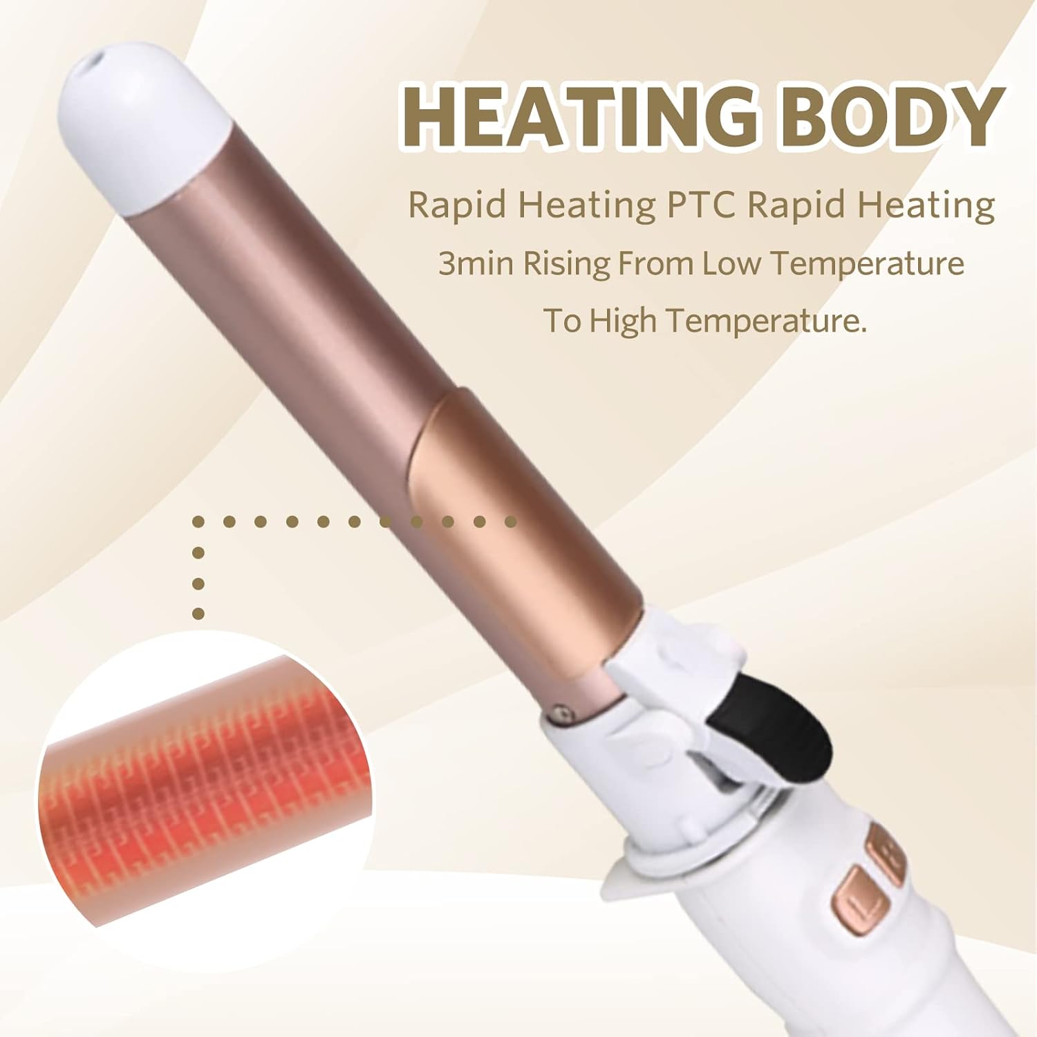 BowLift | Curling Iron | Dual Barrel Hair Styler for Home Use