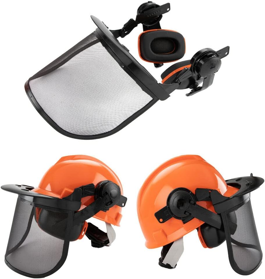 BowLift | Forestry Safety Helmet with Face Shield & Ear Muffs – ArborMax