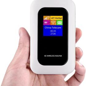 BowLift | Portable 5G Wi-Fi Router | Secure, High-Speed Connection for Travel & Home Use