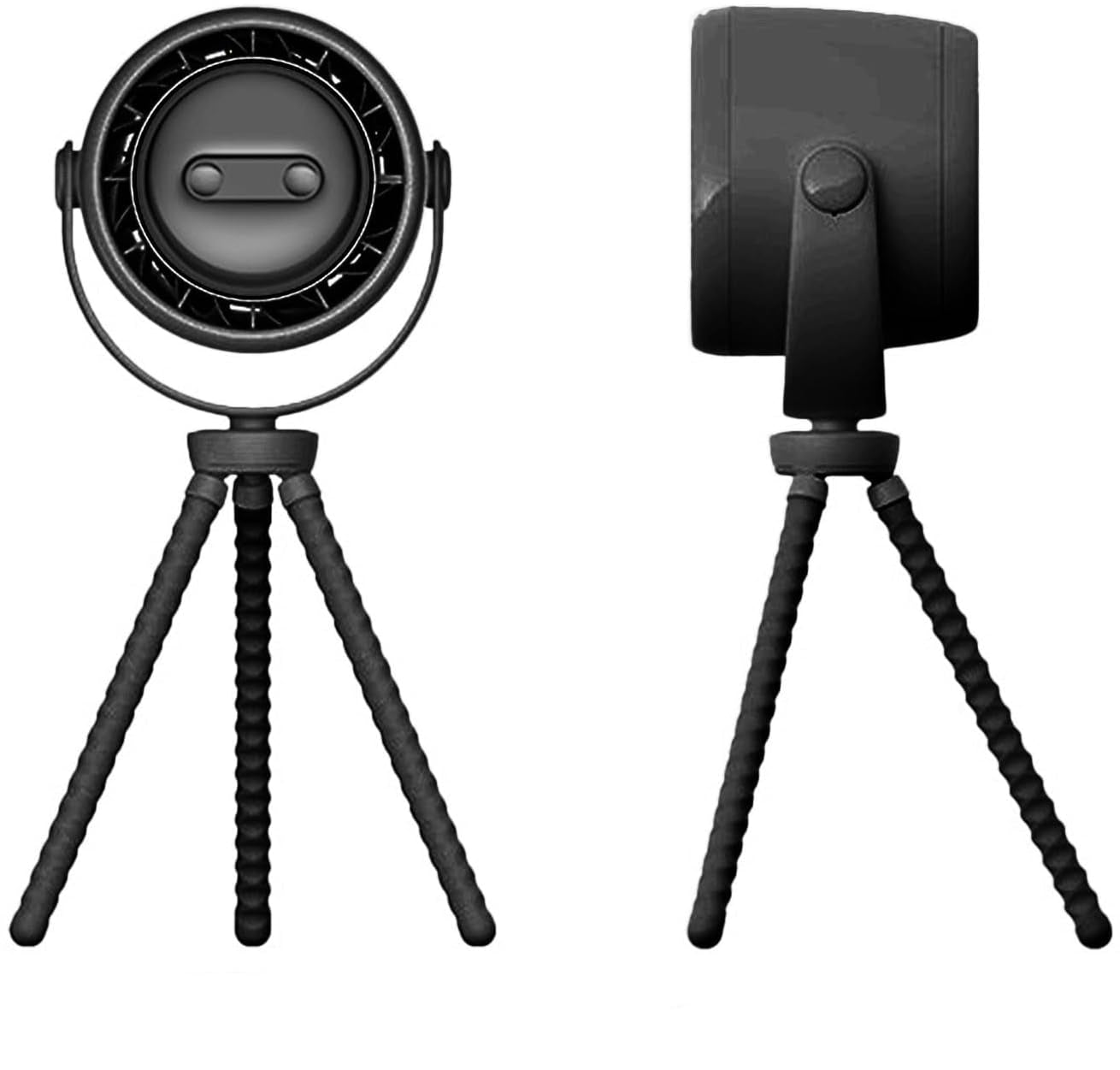 BowLift | Rechargeable Clip-On Stroller Fan with Night Light 100 Speeds