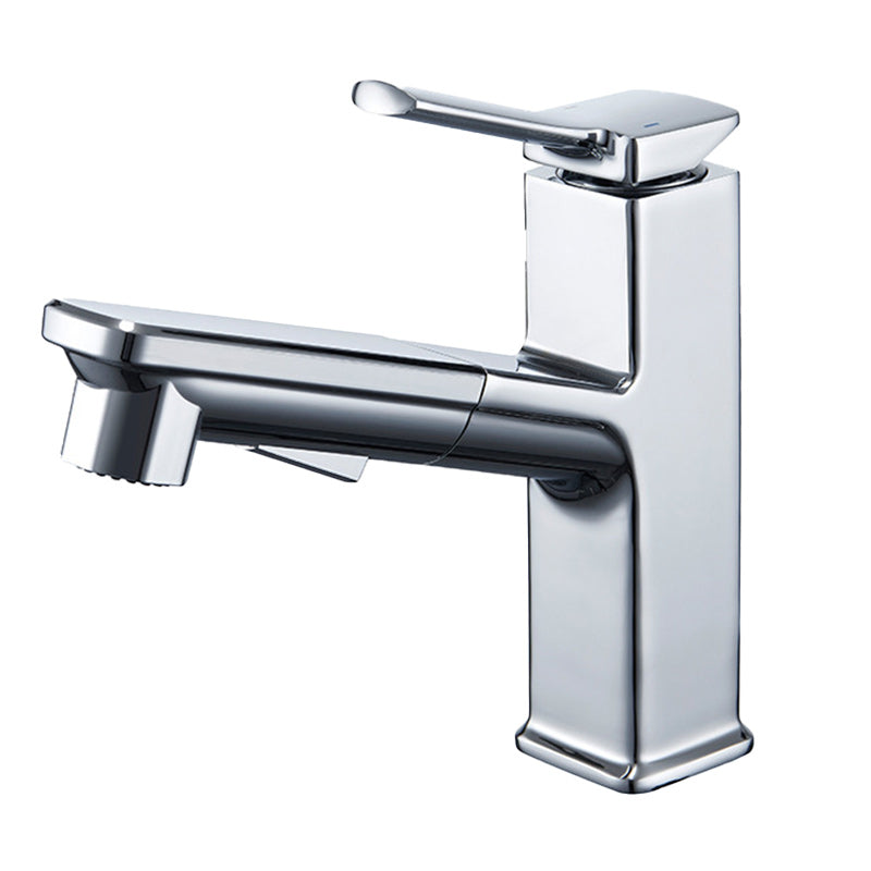 BowLift | Contemporary Container Faucet Lever Handles Low Arc Copper Container Faucet