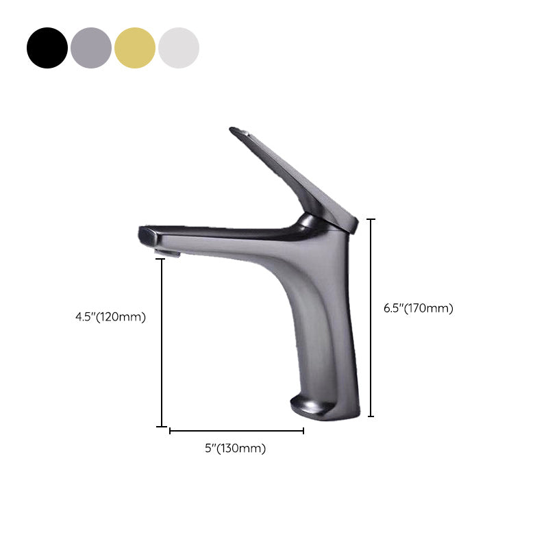 BowLift | Contemporary Copper Vessel Tap Lever Low Arc Vessel Faucet