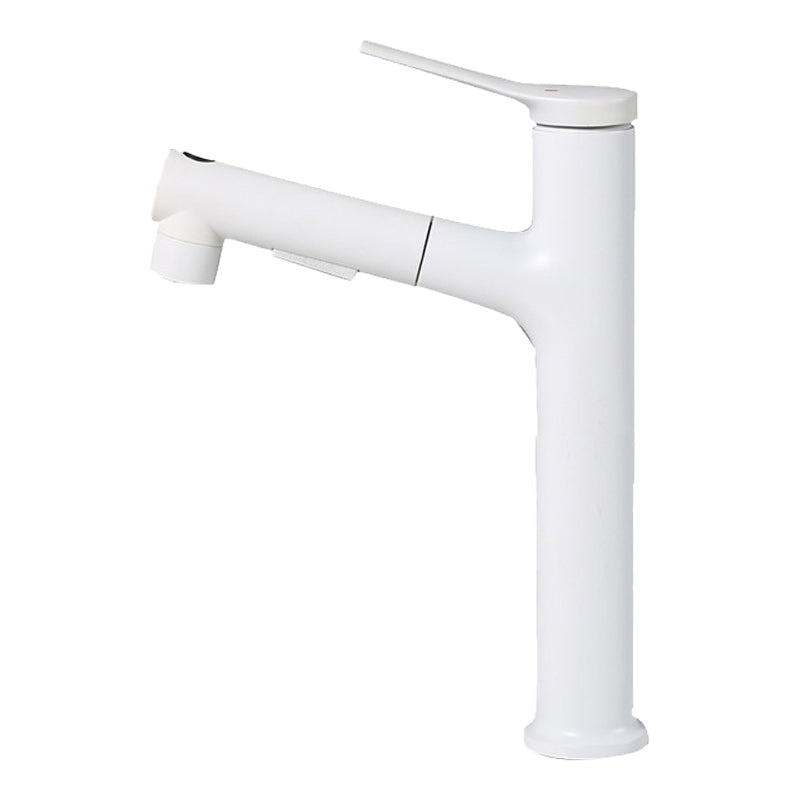 BowLift | Pull-Out Basin Mixer Single-Lever Bathroom Faucet 1-Hole Basin Mixer