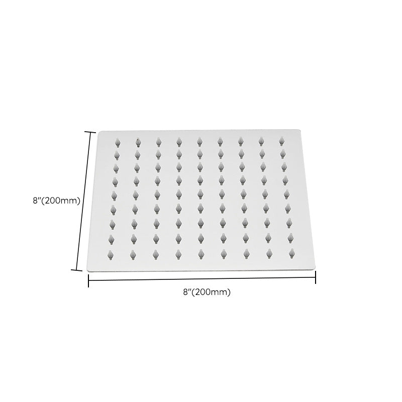 BowLift | Wall Mounted Adjustable Shower Head Modern Square Metal Shower Head