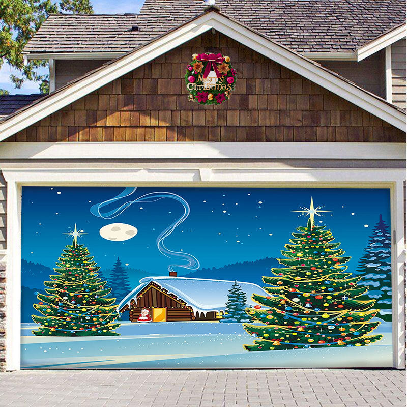 BowLift | Christmas Carsge Door Banner Ornament
