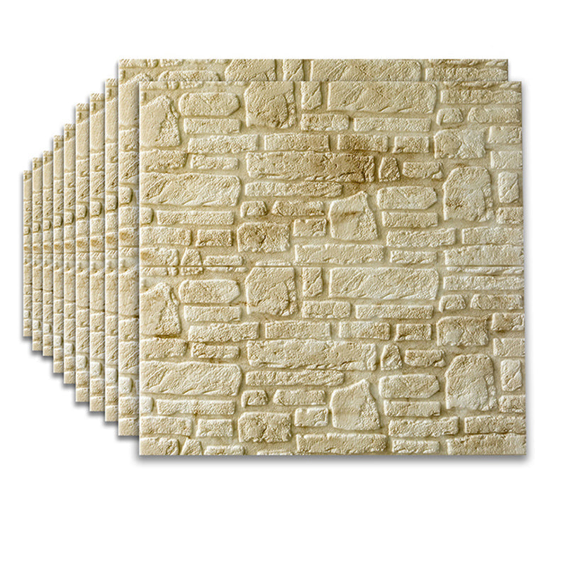 BowLift | 3D Artificial Stone Wall Panel Modern Style Living Room Wall Panel (10-Pack)
