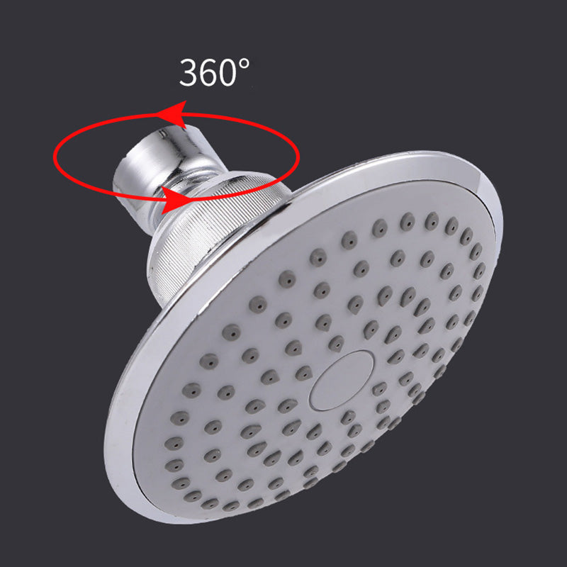 BowLift | Round Shape Shower Head Modern Swiveling Wall Mounted Fixed Shower Head
