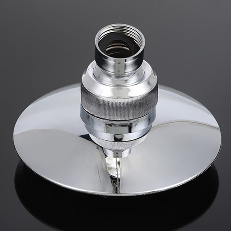 BowLift | Round Shape Shower Head Modern Swiveling Wall Mounted Fixed Shower Head