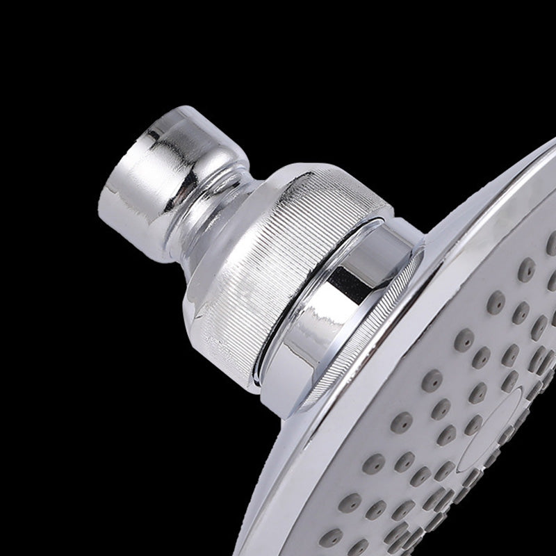 BowLift | Round Shape Shower Head Modern Swiveling Wall Mounted Fixed Shower Head