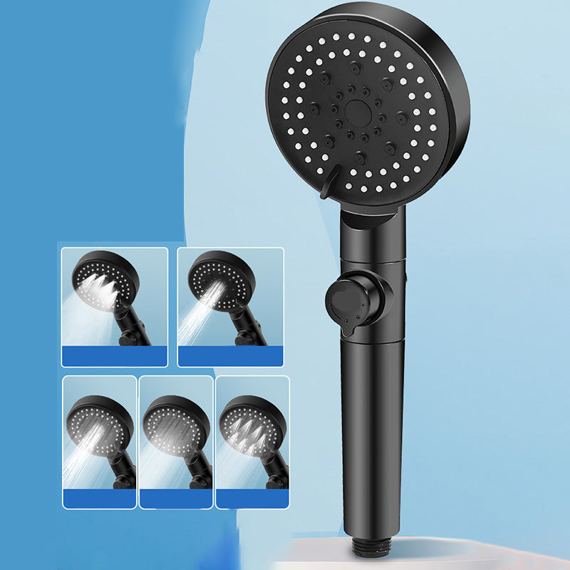 BowLift | Round Handheld Showerhead Plastic Adjustable Spray Pattern Showerhead for Home