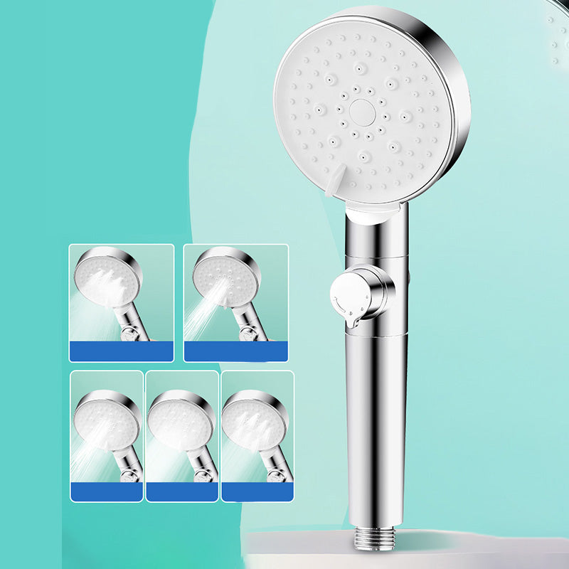 BowLift | Round Handheld Showerhead Plastic Adjustable Spray Pattern Showerhead for Home