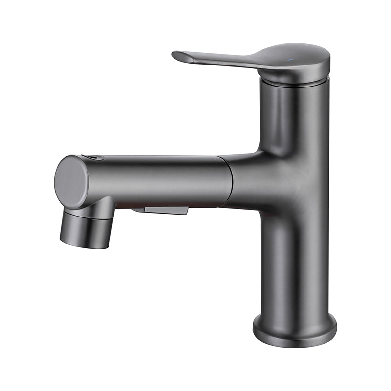 BowLift | Round Vessel Sink Bathroom Faucet Simple Style Faucet with Brass Material