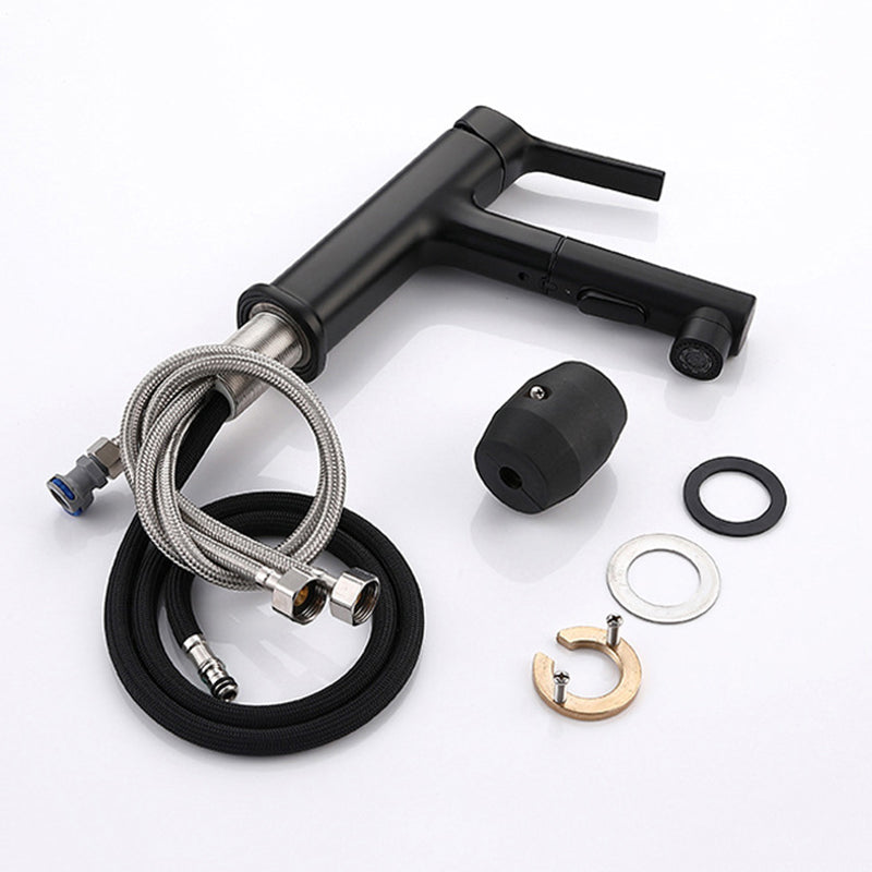 BowLift | Round Vessel Sink Bathroom Faucet Simple Style Faucet with Brass Material