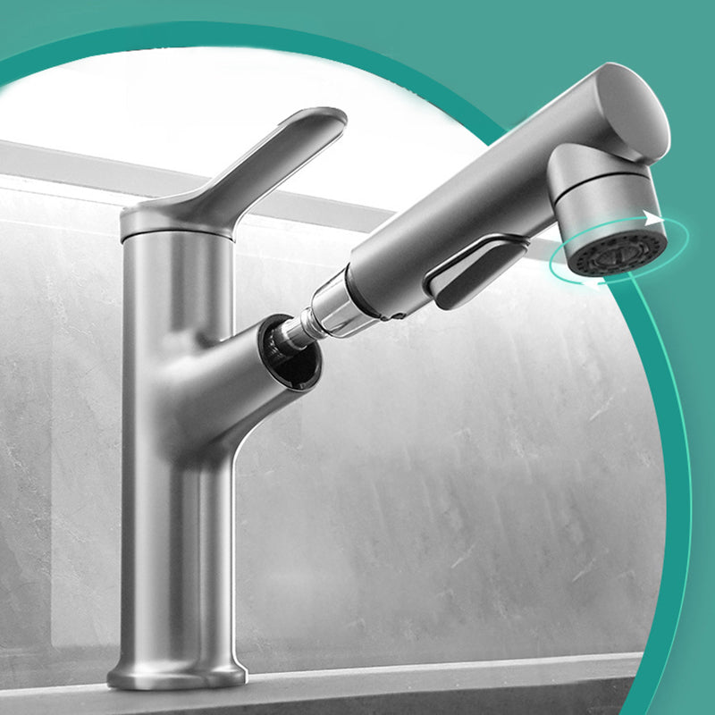 BowLift | Contemporary Single Color Faucet Low Arc Centerset Sink Faucet for Bathroom