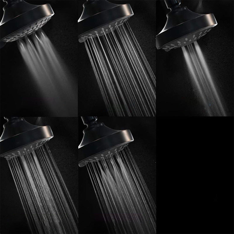 BowLift | Round metal shower head Traditional adjustable spray pattern shower head