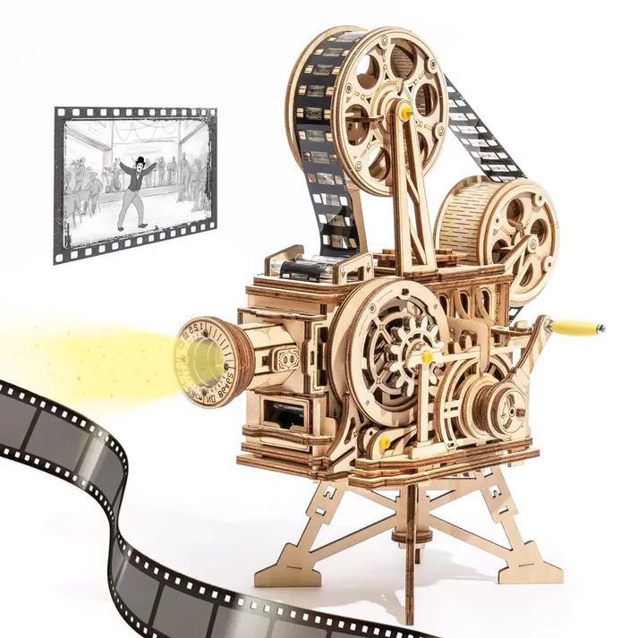BowLift | Classic Film Projector Puzzle
