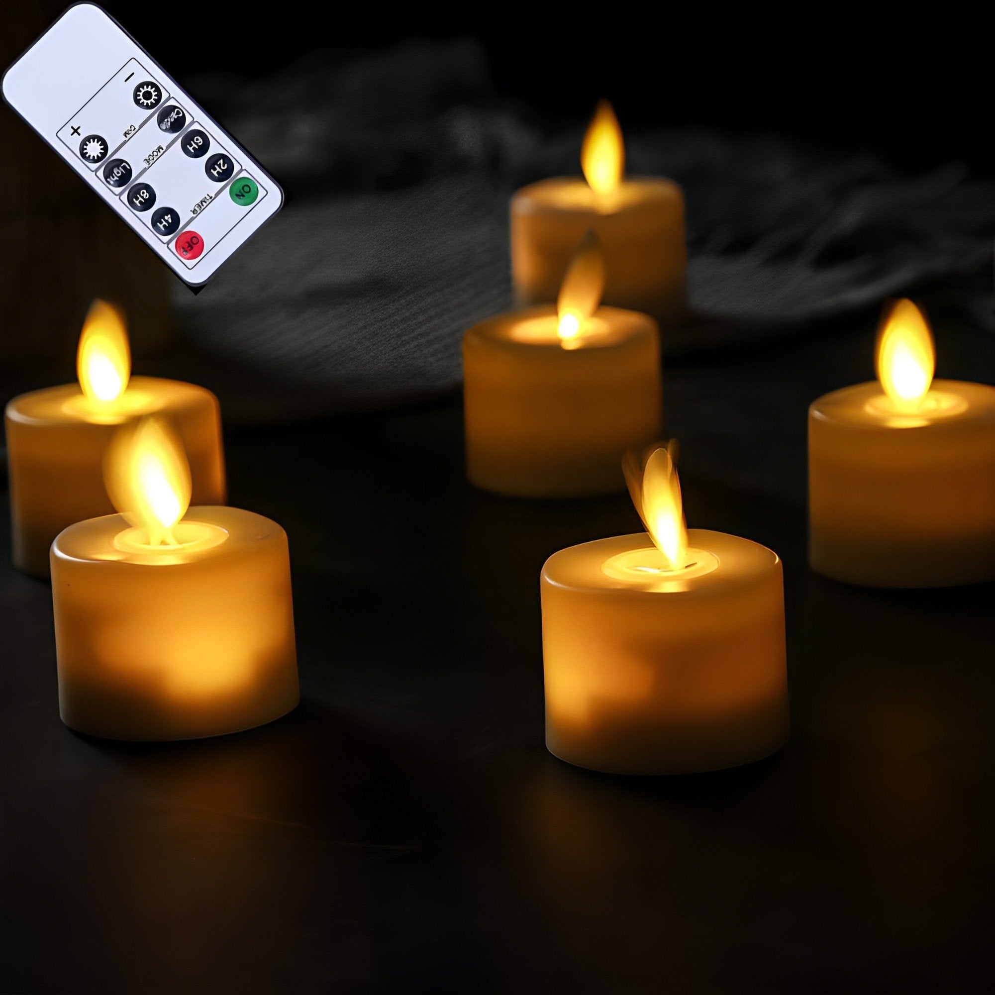 BowLift | Electronic candle with moving flame | Wickless LED candle