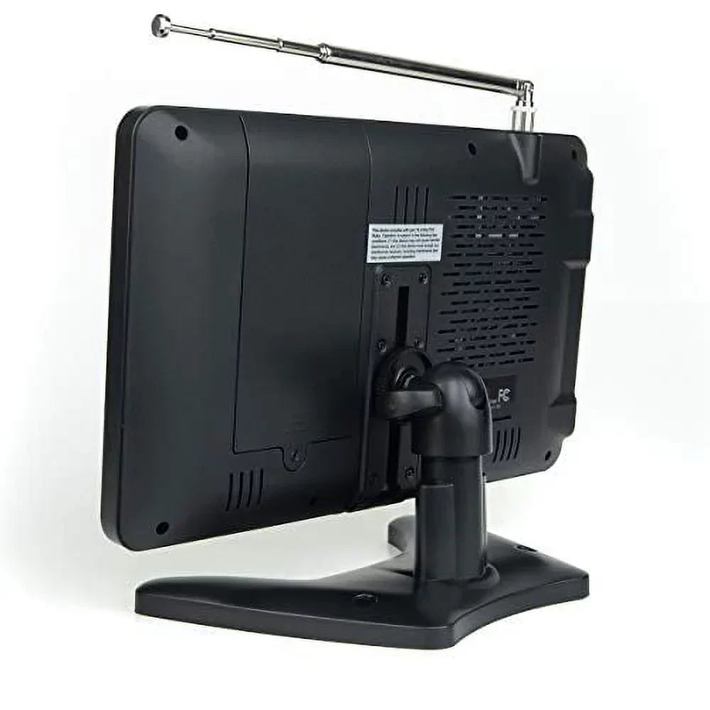 BowLift | Portable Rechargeable Mini LED TV – 9-Inch Widescreen Battery Operated Television
