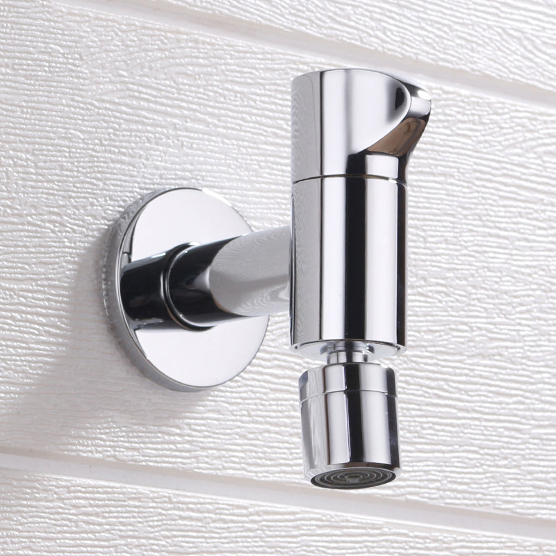 BowLift | Contemporary Wall-Mounted Bathroom Faucet Knob Handle Solid Brass Round Faucet