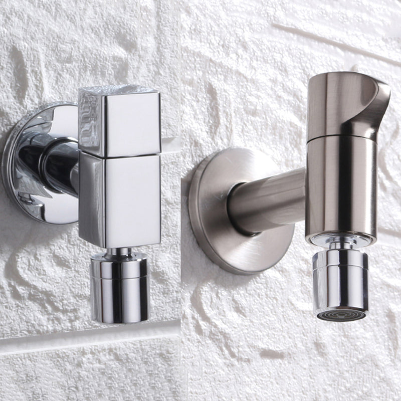 BowLift | Contemporary Wall-Mounted Bathroom Faucet Knob Handle Solid Brass Round Faucet