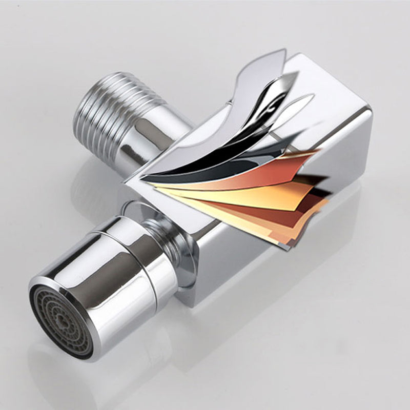 BowLift | Contemporary Wall-Mounted Bathroom Faucet Knob Handle Solid Brass Round Faucet