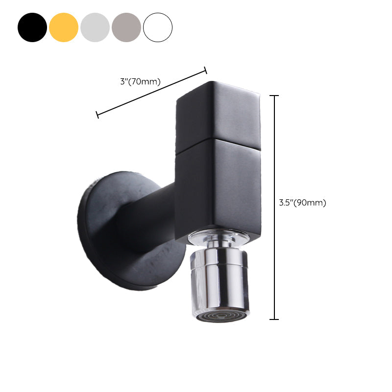 BowLift | Contemporary Wall-Mounted Bathroom Faucet Knob Handle Solid Brass Round Faucet