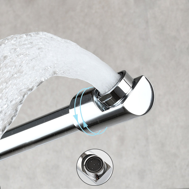 BowLift | Modern Pull-down Faucet Single Handle Wall Mounted Pot Filler Low Profile 1 Holder Filler
