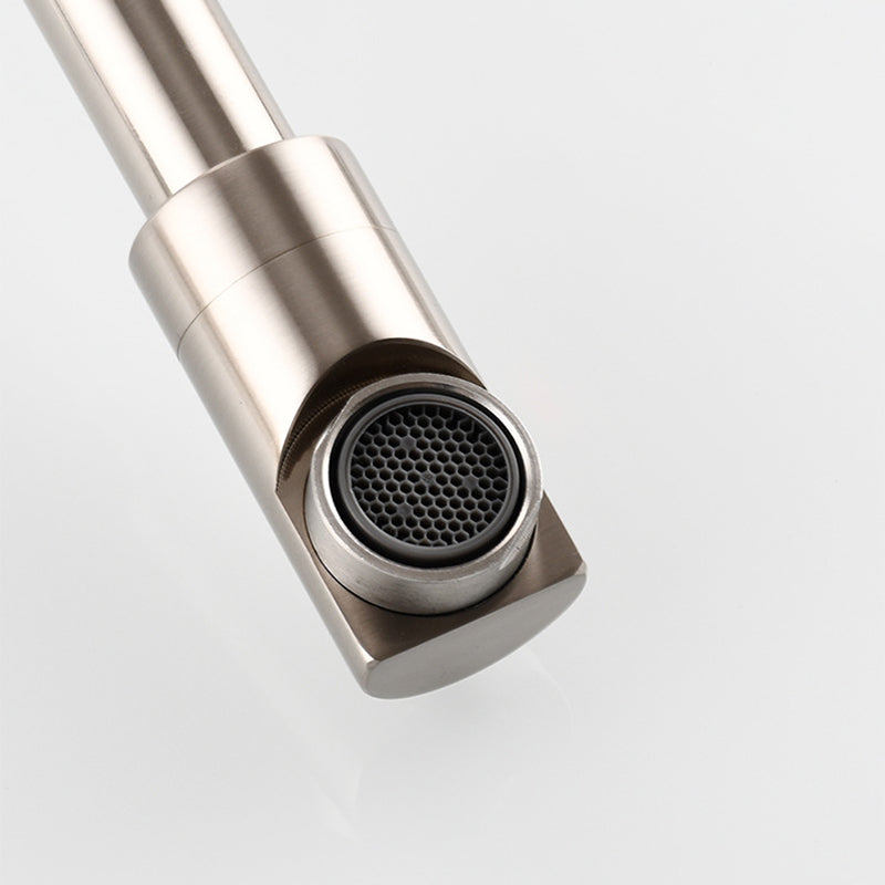 BowLift | Modern Pull-down Faucet Single Handle Wall Mounted Pot Filler Low Profile 1 Holder Filler