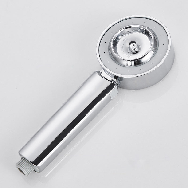 BowLift | Contemporary Wall Mounted Showerhead Combination Chrome Round Hand Shower