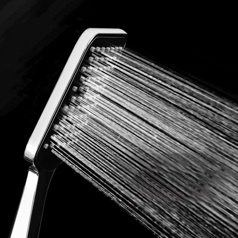 BowLift | Chrome Square Shower Head Combination Wall Mounted and Ceiling Mounted Hand Shower