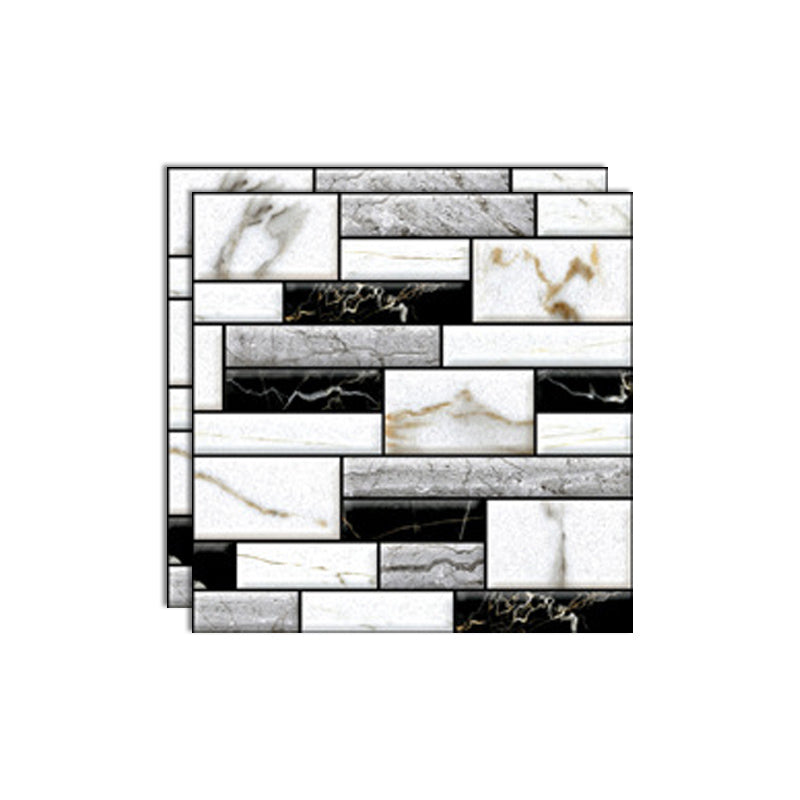 BowLift | Tile Peel & Stick Rectangle Waterproof Plastic Peel & Stick Subway Tiles for Shower 2-Pack