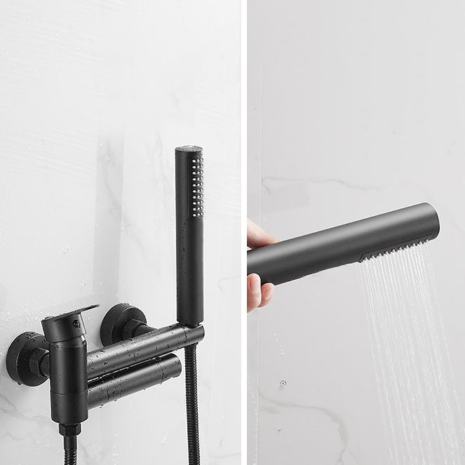 BowLift | Contemporary Wall Mounted Bathtub Filler Single Handle Metal Faucet