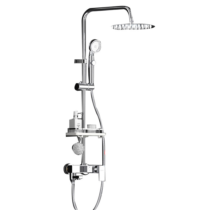 BowLift | Wall-mounted shower system handle lever spot resist copper shower system