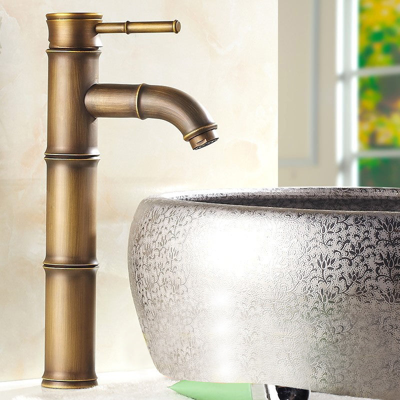 BowLift | A hole water tap country sink bathroom faucet with single lever handle