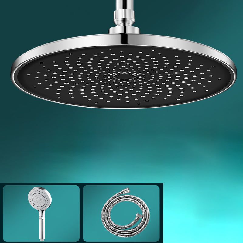 BowLift | Contemporary Showerhead Combination Rainfall Chrome Wall Mount Showerhead