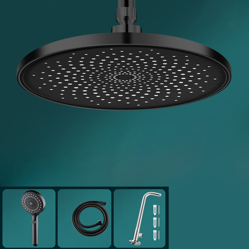BowLift | Contemporary Showerhead Combination Rainfall Chrome Wall Mount Showerhead