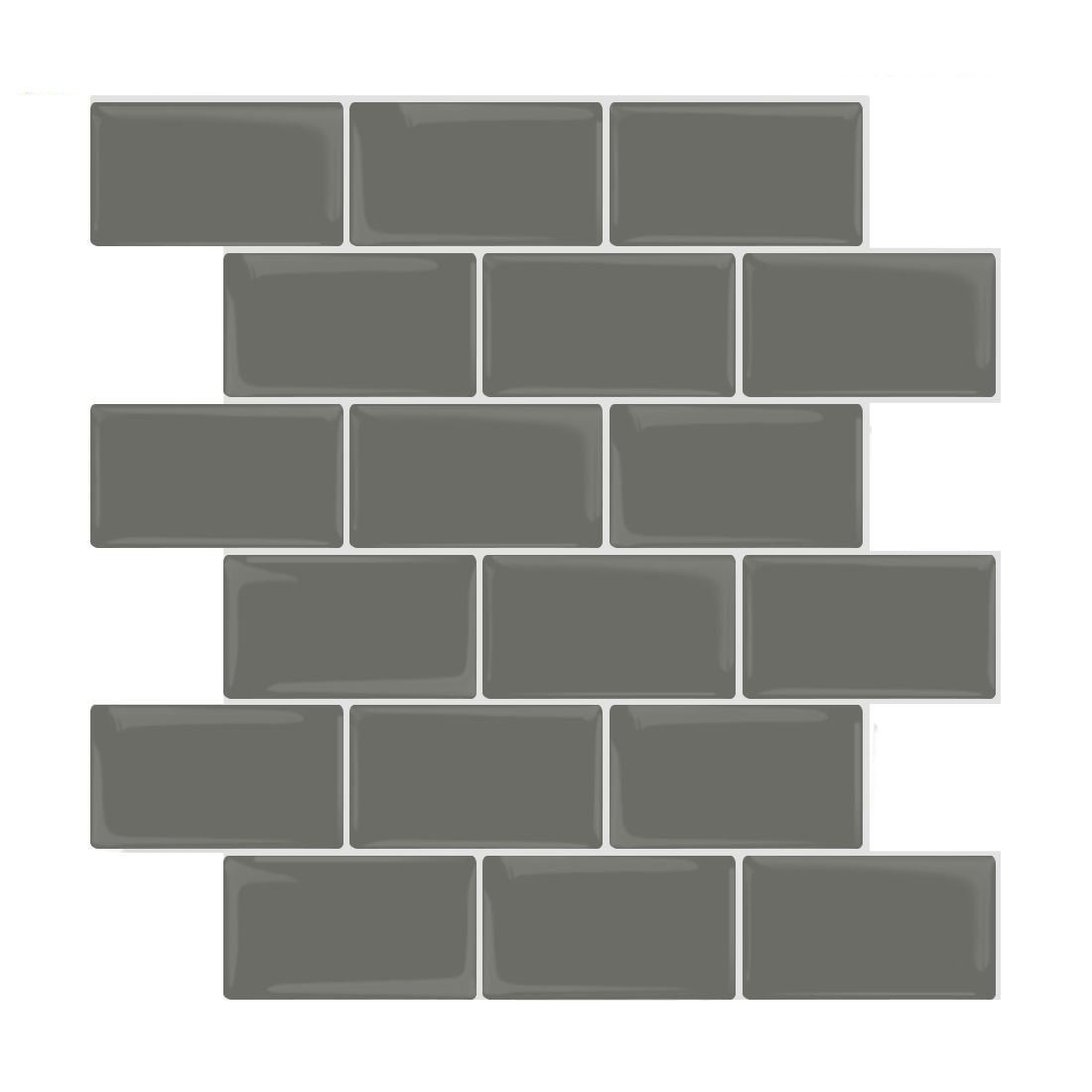 BowLift | Peel and Stick Tiles Rectangular Stain Resistant PVC Subway Peel and Stick Tiles for the Kitchen