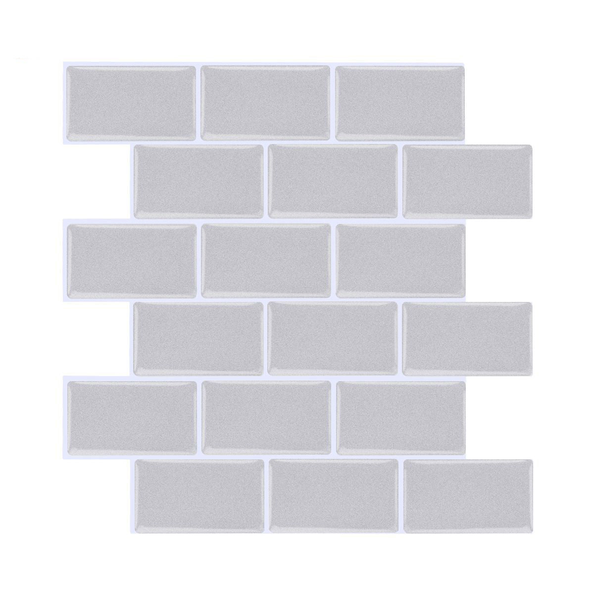 BowLift | Peel and Stick Tiles Rectangular Stain Resistant PVC Subway Peel and Stick Tiles for the Kitchen