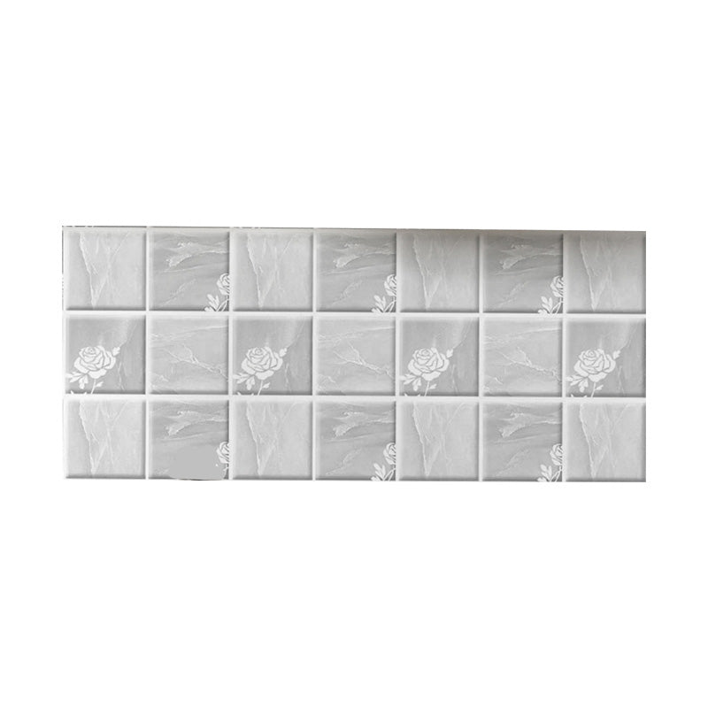 BowLift | Peel and Stick Wall Tile Plastic Square Mosaic Waterproof Peel and Stick Wall Tile
