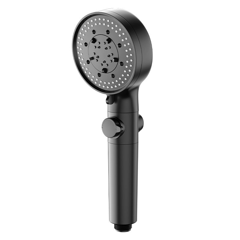BowLift | Bathroom Showerhead 5-Spray Round Handheld Shower Holder Wall Mount Showerhead