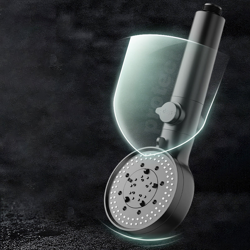 BowLift | Bathroom Shower Head 5-Stream Round Hand Shower Holder Wall Mount Shower Head