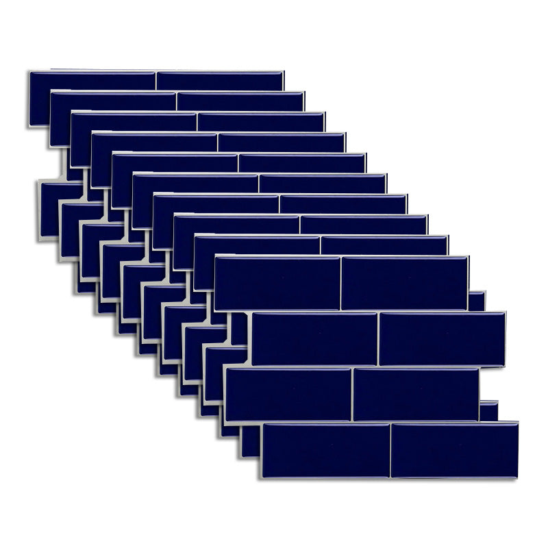 BowLift | Peel and Stick Tiles Rectangle PVC Waterproof Peel and Stick Tiles Subway 10-Pack