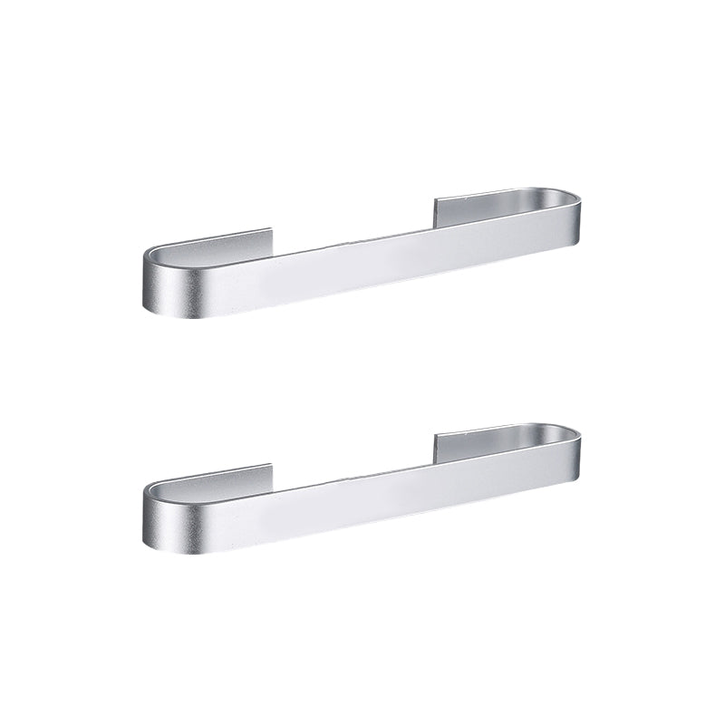 BowLift | Contemporary 2-piece bathroom accessory set aluminum stainless steel towel bar