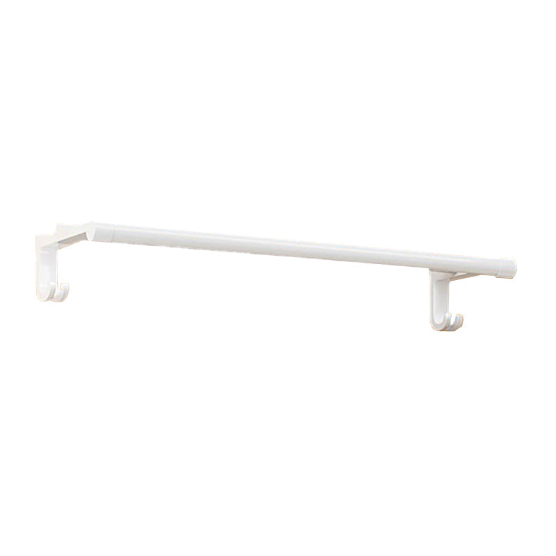 BowLift | White Bathroom Accessory Set Contemporary Aluminum Bathroom Accessory Kit with Towel Holder