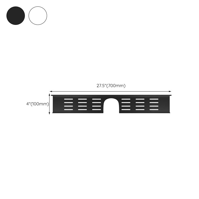 BowLift | 2-piece modern bathroom hardware set bathroom shelf made of aluminum