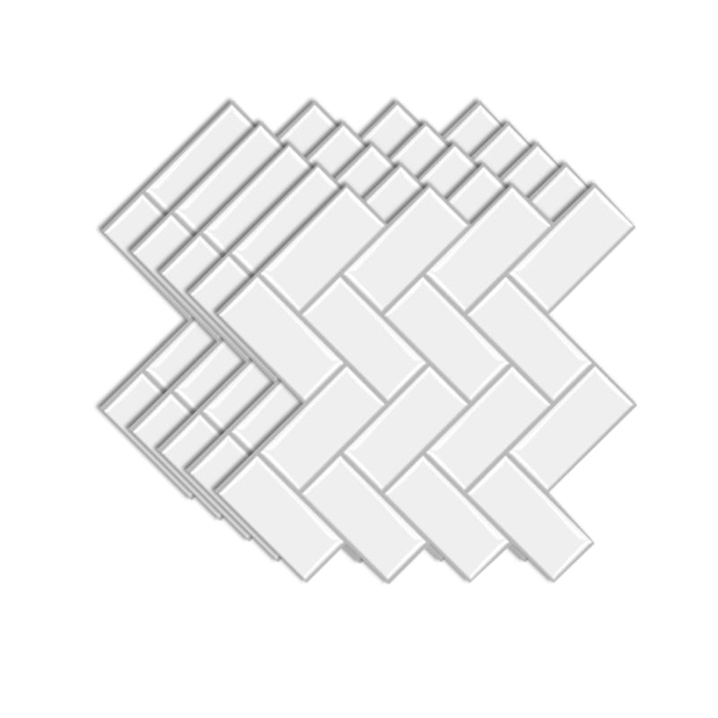 BowLift | Peel and Stick Subway Tiles Waterproof Plastic Tile Rectangular Peel & Stick Tile for the Kitchen