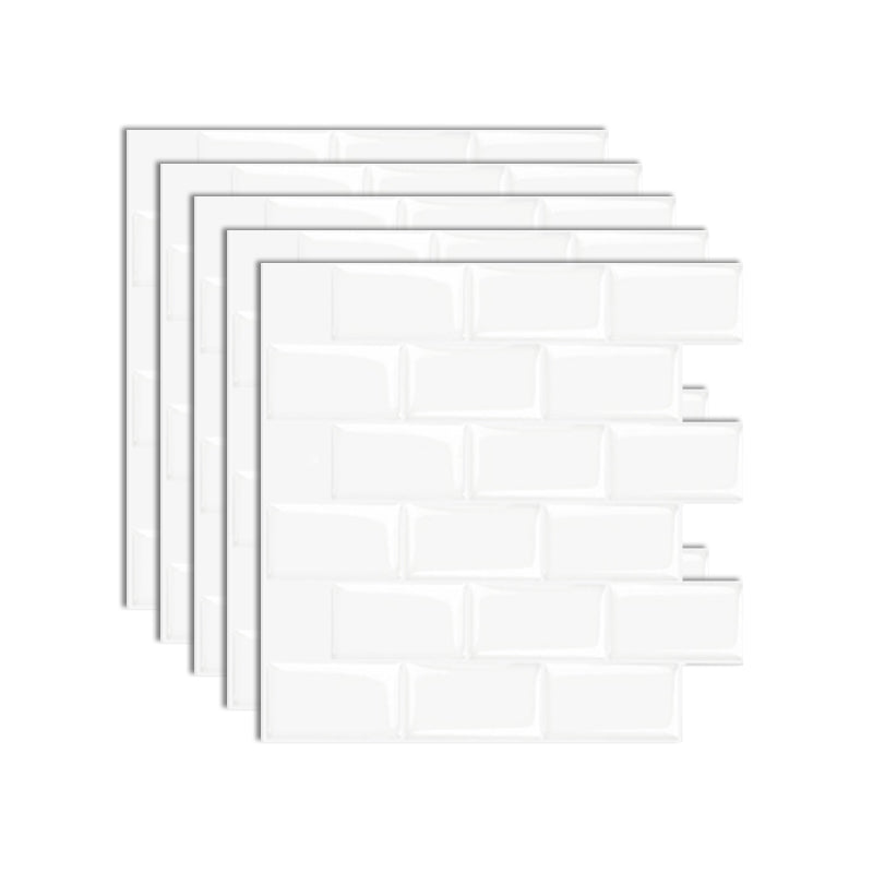 BowLift | Peel and Stick Subway Tiles Waterproof Plastic Tile Rectangular Peel & Stick Tile for the Kitchen
