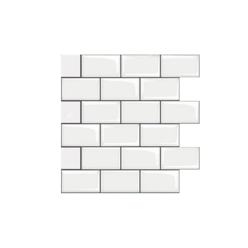 BowLift | Peel and Stick Subway Tiles Waterproof Plastic Tile Rectangular Peel & Stick Tile for the Kitchen