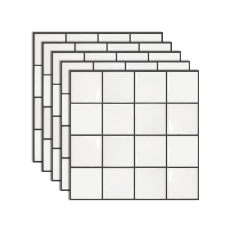 BowLift | Peel and Stick Subway Tiles Waterproof Plastic Tile Rectangular Peel & Stick Tile for the Kitchen
