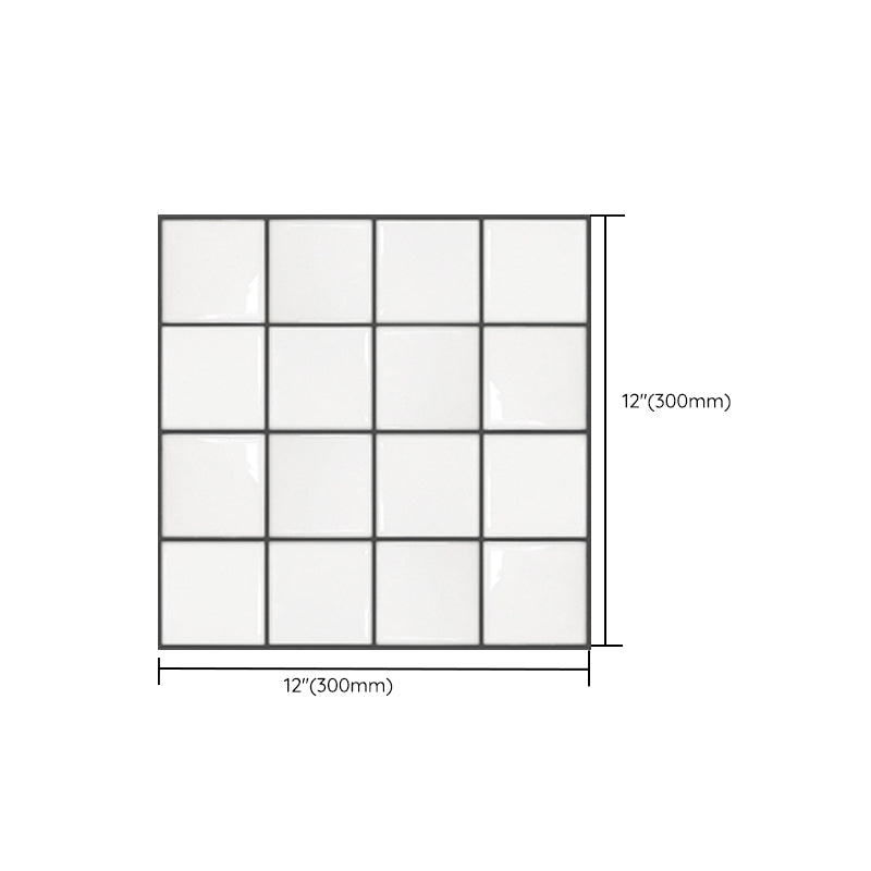 BowLift | Peel and Stick Subway Tiles Waterproof Plastic Tile Rectangular Peel & Stick Tile for the Kitchen